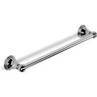 Croydex Westminster Wall Mounted Towel Rail with Zinc Alloy Construction, Chrome