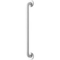 Croydex AP501222 600 mm Safety Support Rail Stainless Steel White Grab Bar for Bathroom