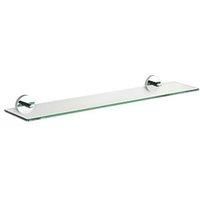 Croydex Pendle Flexi-Fix Shelf Polished Chrome