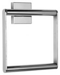 Croydex Chester Flexi-Fix - Chrome Wall Mounted X Plate Bathroom Accessories