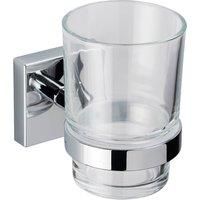Croydex Chester Flexi-Fix - Chrome Wall Mounted X Plate Bathroom Accessories