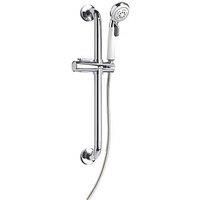 Croydex Assistive Showering Kit includes 60 cm Stainless Steel Grab Bar/ Shower