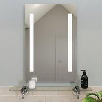 Croydex Thornton Illuminated Rectangular Mirror with Two LED Light Strips