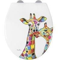 Croydex Toilet Seat Francie & Josie Giraffe