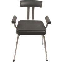 Croydex Serenity Adjustable Shower Chair - Grey