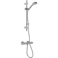 Croydex Metlex Thermostatic Shower Set Modern Design Chrome (756KK)