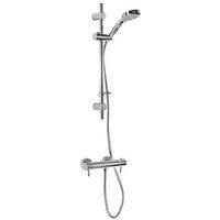 Croydex Metlex Thermostatic Shower Set Modern Design Chrome (496KK)