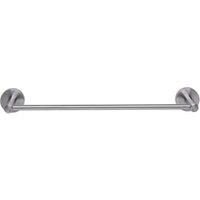 Croydex Somerton Bathroom Towel Rail - Brushed Steel