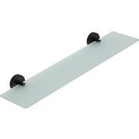 Glass Shelf F.FIX M.BLK QM481421