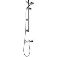 Croydex Metlex Inclusive Thermostatic Shower Set Modern Design Chrome (850KK)