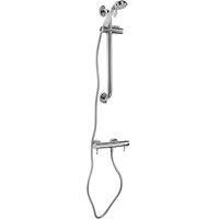 Croydex Metlex Inclusive Thermostatic Shower Set Modern Design Chrome (545KK)