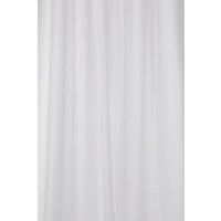Croydex PEVA Plain Shower Curtain - White