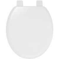 Croydex Toilet Seat Oval Anti Bacterial No Tools Easy To Fit Stick n Lock Hinges