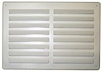 Louvre Vent Plastic White