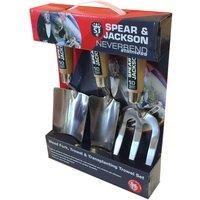 Spear & Jackson Neverbend Stainless Hand Tool Gift Set