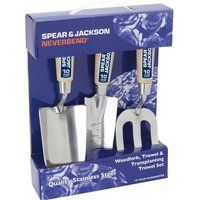 Spear & Jackson Neverbend Stainless Hand Tool Gift Set