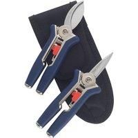 Spear & jackson mini pruner set with pouch 