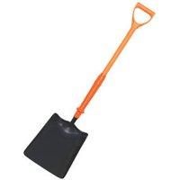 Spear and Jackson Neverbend Insulated Treaded Square Mouth Treaded Contractors Shovel