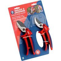 SPEAR AND JACKSON ANVIL SECATEURS BYPASS GARDEN SECATEURS SET COUNTY RANGE