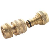 Spear & Jackson BWF Brass Water Fittings Garden Tap Hose Connector 1/2" 3/4"