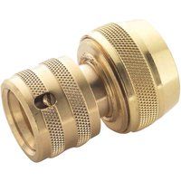 Spear & Jackson BWF4 Female Brass Hose Connector, Bronze, 3/4-Inch