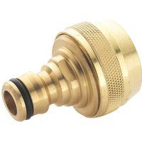 Spear & Jackson BWF5 Male Brass Hose Connector, Bronze, 3/4-Inch