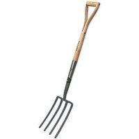 Spear & Jackson Kew Gardens 1680SYDKEW Carbon Steel Digging Fork, Blue