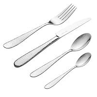 Viners Glamour High Quality Stainless Steel Cutlery 6 People, 24 Piece Set, 24pce