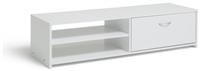 Habitat Squares 1 Drawer TV Unit - White