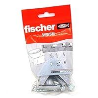 Fischer WB5N Fixing Set for Free Standing Recessed Toilets & Bidets WC Lavatory