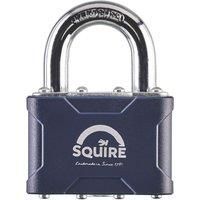 Henry Squire Stronglock Laminated Open Shackle 4 Pin Double Locking Padlock, 51 mm (Length)