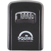 Squire Key Safe Box - 4 Wheel Combination Lock (Key Keep1) - Wall Mounted Key Safe - Weatherproof Diecast Alloy Body - Large Storage Capacity - Tough Key Lock Box For Outdoor And Indoor Use
