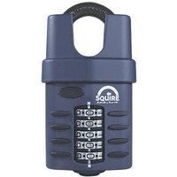 Henry Squire Closed Shackle 5 Wheel Combination Padlock, 60 mm (Length)