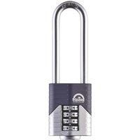 Henry Squire Vulcan 4 Wheel Long Shackle Combination Padlock, 40 mm (Length)