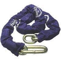 Henry Squire High Security TC Hardened Alloy Steel Chain with Black Sleeve, 1500 mm (Length) x 16 mm Link (Diameter)