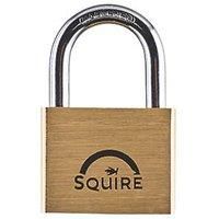 SQUIRE Lion Brass Open Shackle Padlock KA - 50mm KA1 LN5
