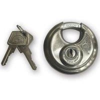 Timco Stainless Steel Disc Padlock Squire Lock High Security Keyed Alike - 70mm