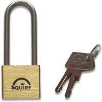 Squire Medium Duty Padlock (35 CLR Red) - Toughest Open Shackle Coloured Padlock - Covered Laminated Steel for Corrosion Resistance - Weatherproof Lock for Home, School & Shed (Red, 44 mm)