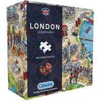Gibson London Landmarks - 500pc Jigsaw Puzzle