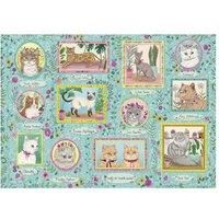 Famous Felines Jigsaw Puzzle 1000pcs