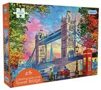 Gibsons Clearing Skies over Tower Bridge by Dominic Davison 1000 piece jigsaw