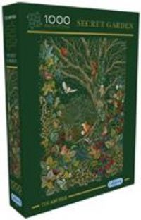 Gibsons The Art File Secret Garden 1000 Piece Jigsaw Puzzle