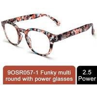 Multi Round With +2.5 Power Glasses