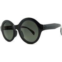 Ruby Rocks Women's Glam Round Sunglasses in Black