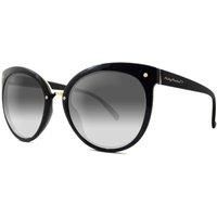 Ruby Rocks Women's Rounded Cateye Sunglasses in Black