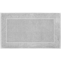 Christy Supreme Bath Mat | 100% Cotton | Super Soft and Plush | Dry Quickly Shower Mat | Heavyweight 1000 GSM | Silver