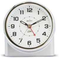 Acctim Central Alarm Clock, Silver