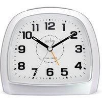 CLEARANCE Bentima Sensa-Light 3  Large Non Tick Silver Alarm Clock  (ourref 2r