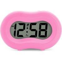 Acctim 15110 Vierra Alarm Clock, Hot Pink