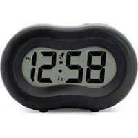Acctim 15113 Vierra Alarm Clock, Liquorice Black